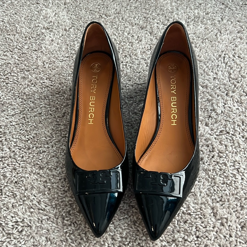 Tory Burch Black Heels